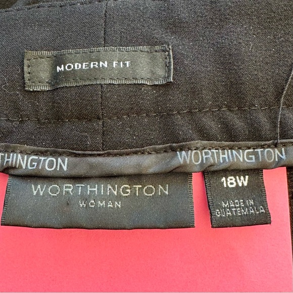 18W black Worthington dress pants - Picture 2 of 7